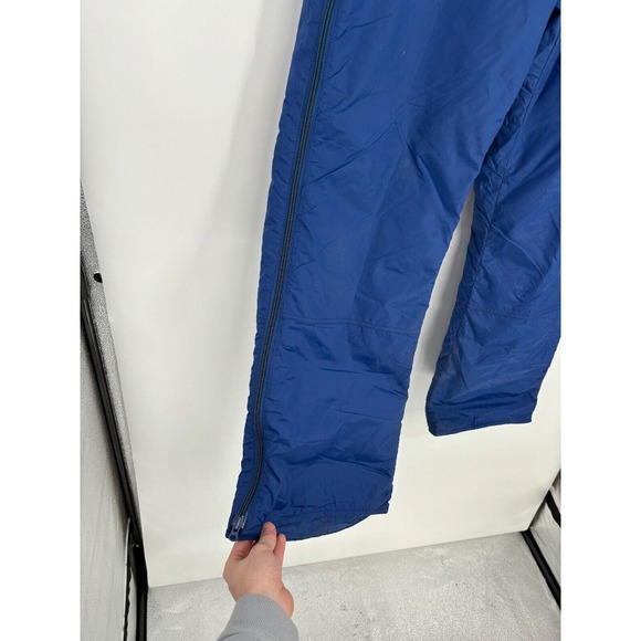 60s Vintage Eddie Bauer Blue Goose Down Insulation Puffer‎ Snow Ski Pants Large - Picture 5 of 9
